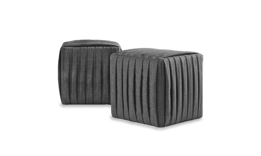 Pouff Plissé 40cm